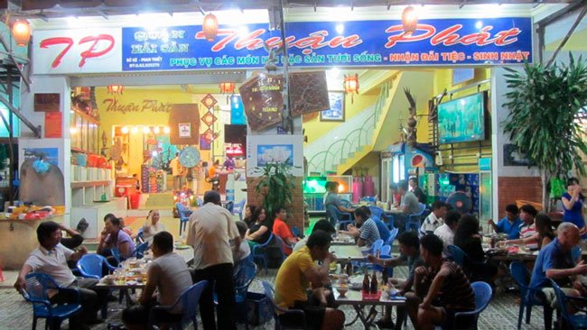 Phan Thiet seafood restaurant