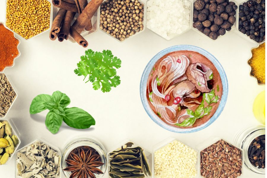 Vietnamese dishes - Ingredients